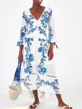 FARM Rio Arara Flora Maxi Dress